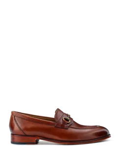 Jones Bootmaker Brown Reece Leather Loafers