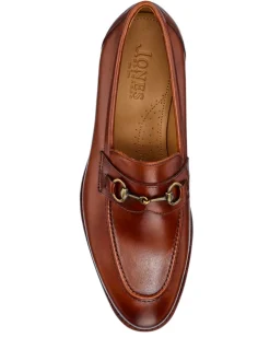 Jones Bootmaker Brown Reece Leather Loafers