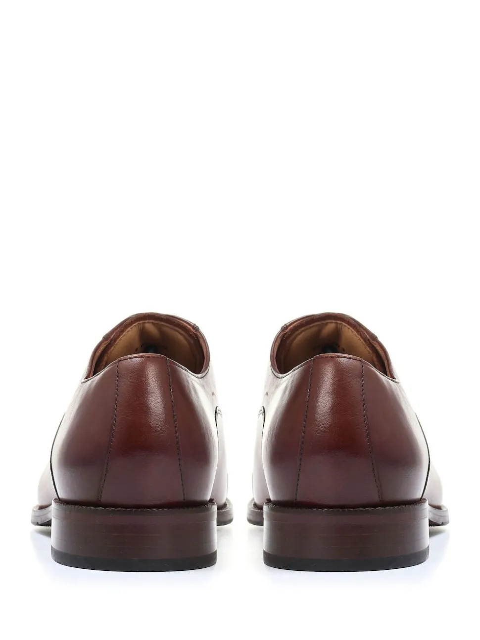 Jones Bootmaker Brown Regular Fit Men’s Leather Lace Smart Shoes