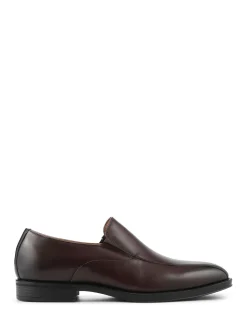 Jones Bootmaker Brown Rothbury Wide Fit Slip On Leather Loafers