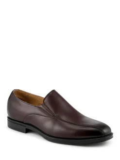 Jones Bootmaker Brown Rothbury Wide Fit Slip On Leather Loafers