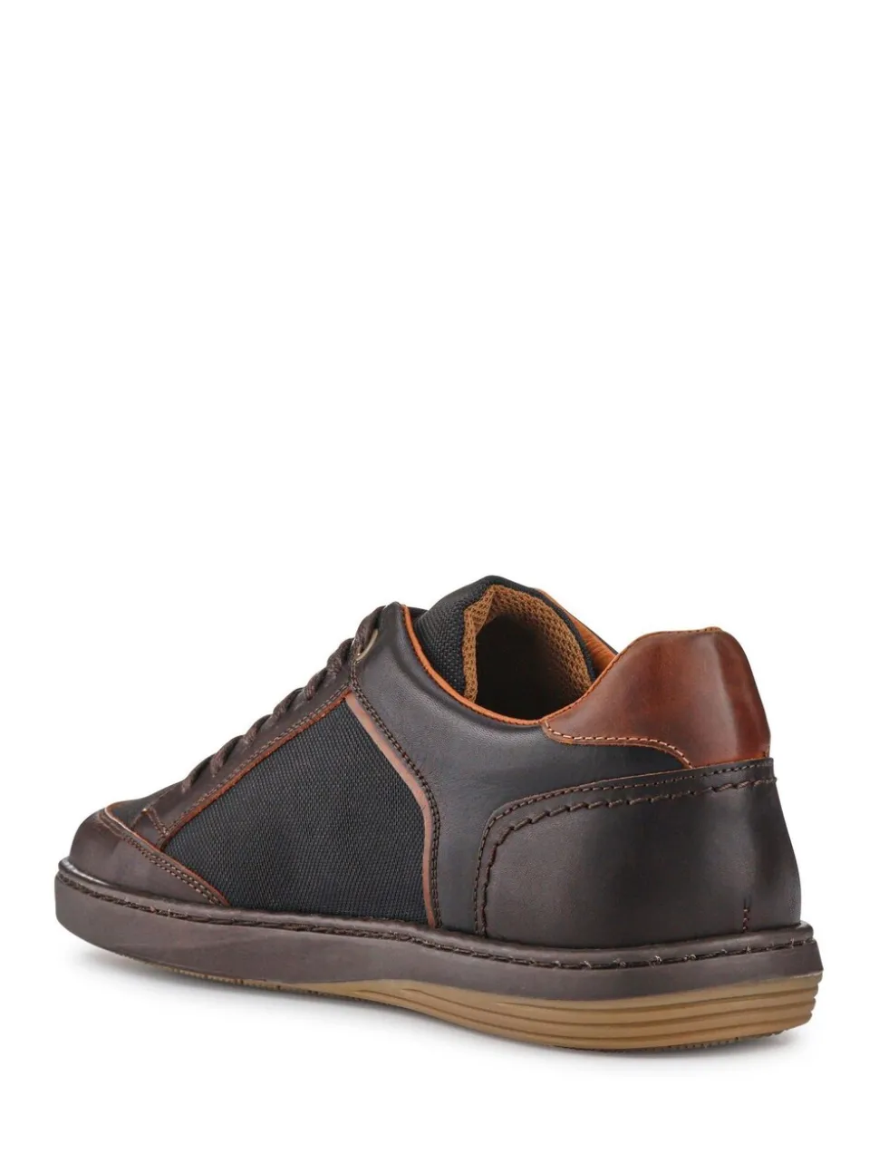 Jones Bootmaker Brown San Diego Leather Trainers