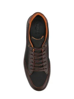 Jones Bootmaker Brown San Diego Leather Trainers