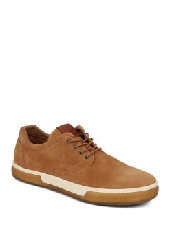 Jones Bootmaker Brown Seaford Suede Trainers