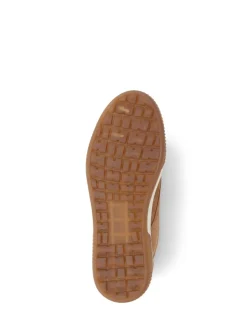 Jones Bootmaker Brown Seaford Suede Trainers