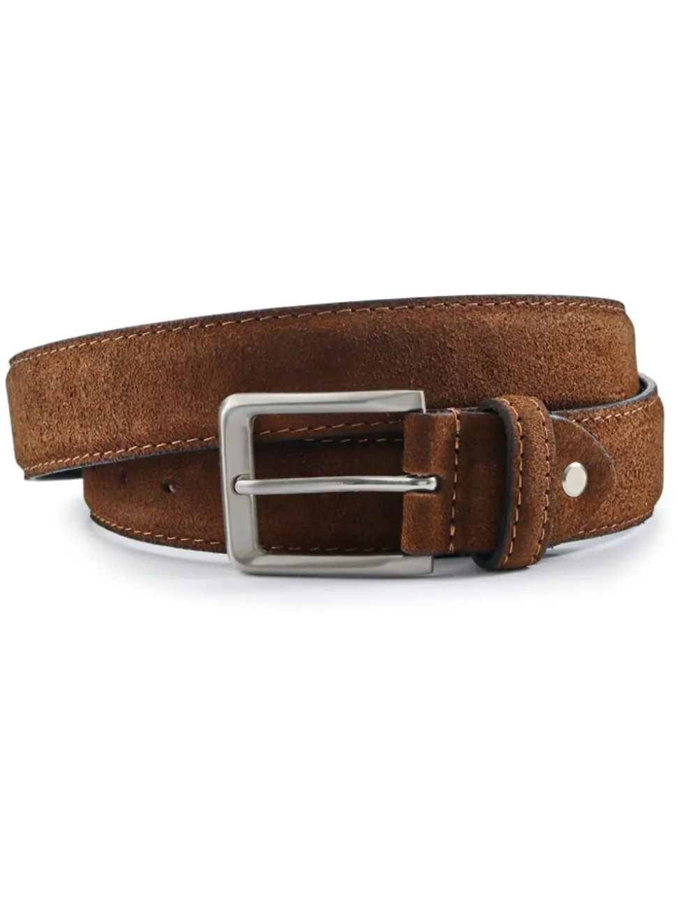 Jones Bootmaker Brown Unison Leather Belt