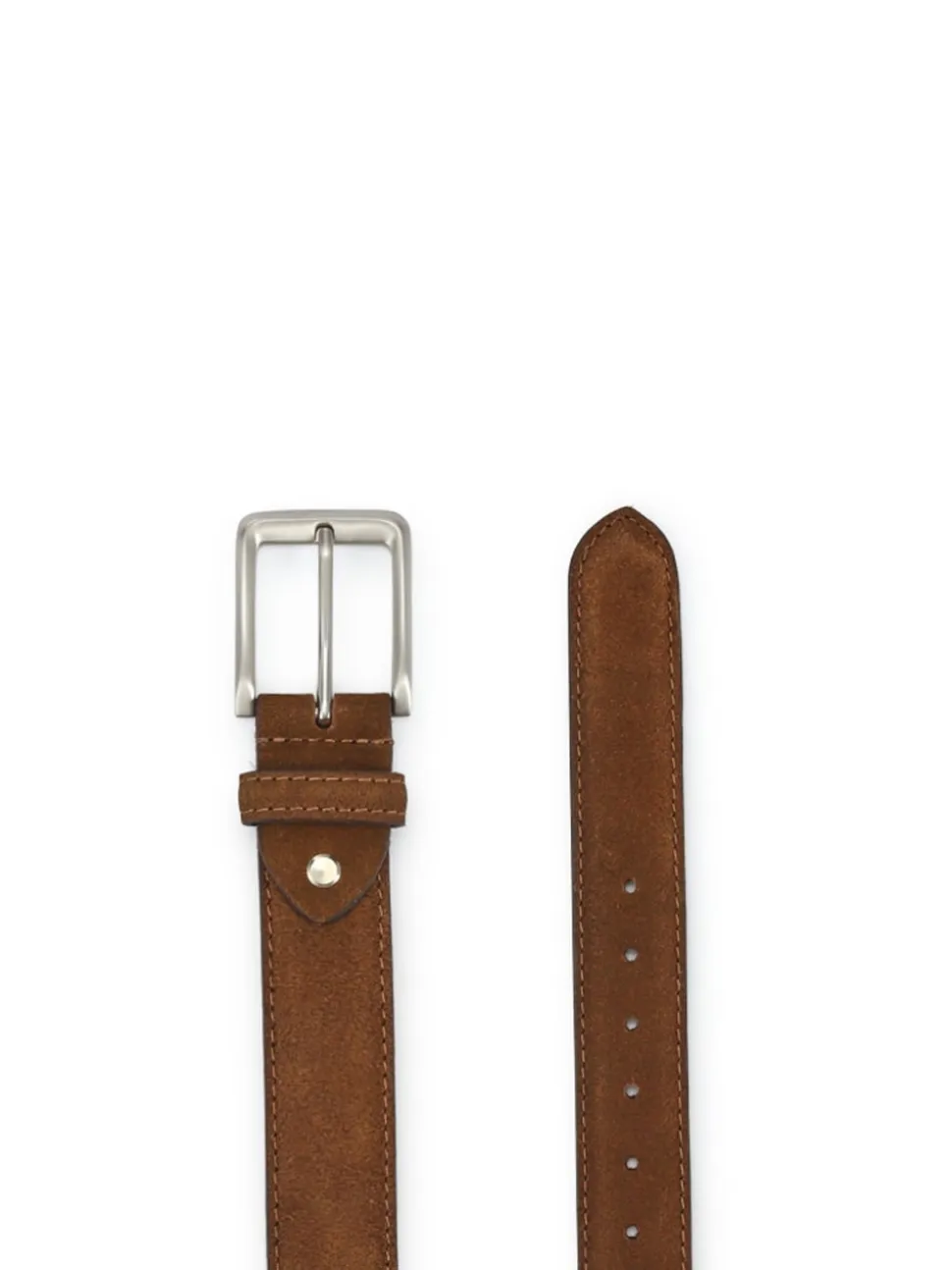 Jones Bootmaker Brown Unison Leather Belt
