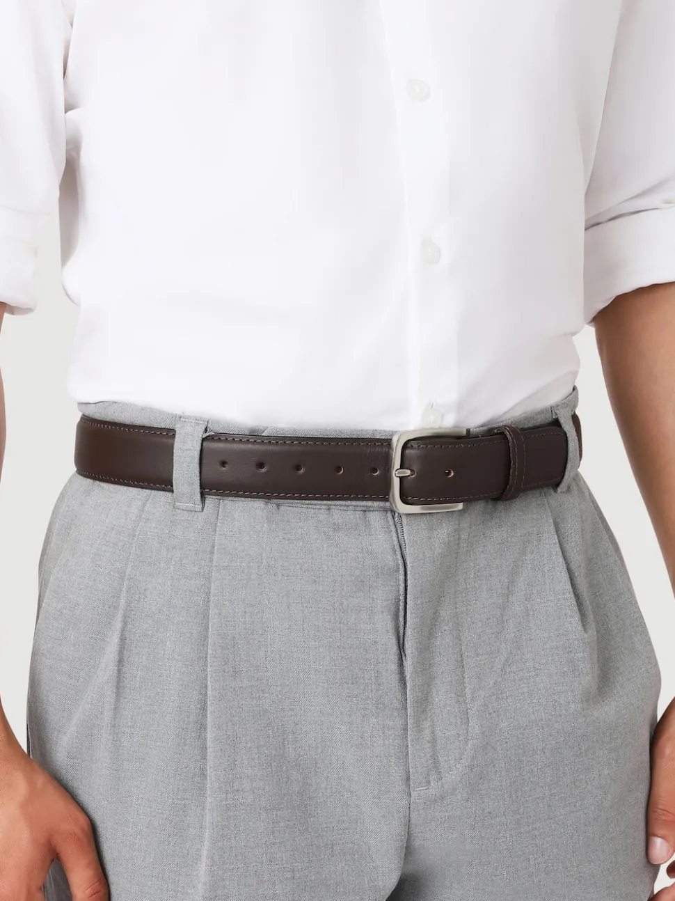 Jones Bootmaker Brown Urban Leather Belt