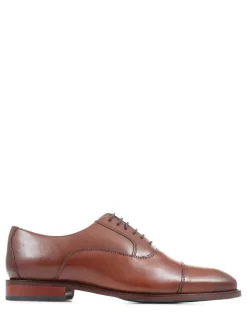 Jones Bootmaker Brown Wide Fit Men’s Leather Lace Smart Shoes
