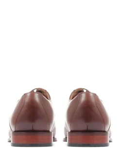 Jones Bootmaker Brown Wide Fit Men’s Leather Lace Smart Shoes