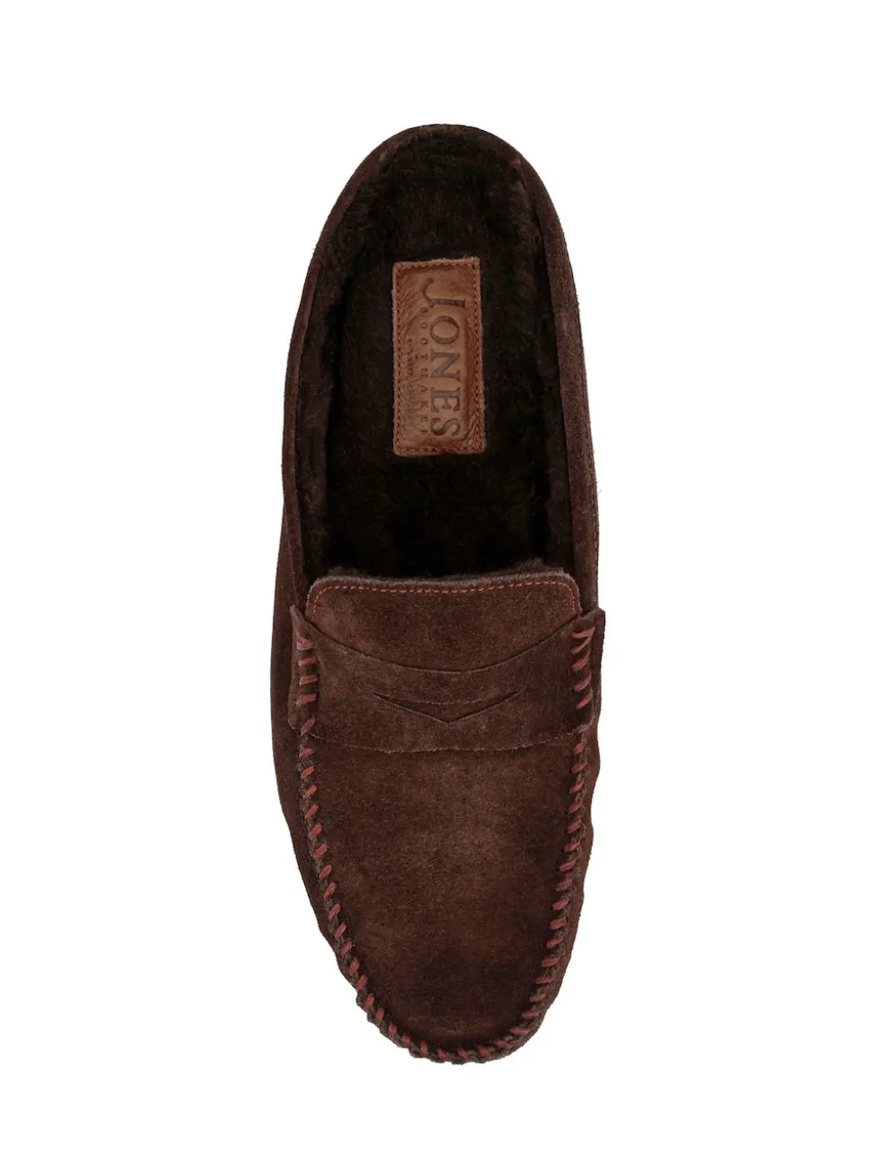 Jones Bootmaker Brown Zap Leather Mule Slippers