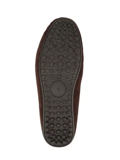 Jones Bootmaker Brown Zap Leather Mule Slippers