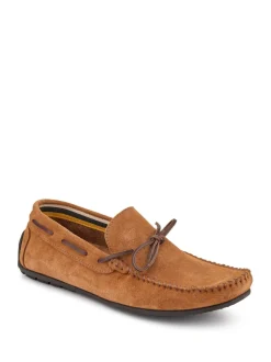 Jones Bootmaker Brown Zeke Leather Full Slippers