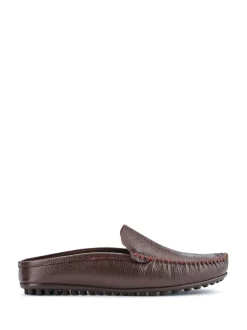 Jones Bootmaker Brown Zethan Full Slippers
