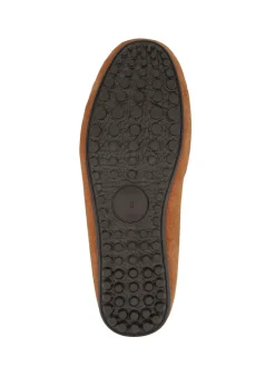 Jones Bootmaker Dark Brown Zap Leather Mule Slippers