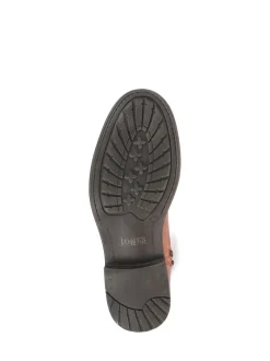 Jones Bootmaker Dark Tan Docklands Leather Lace Up Boots