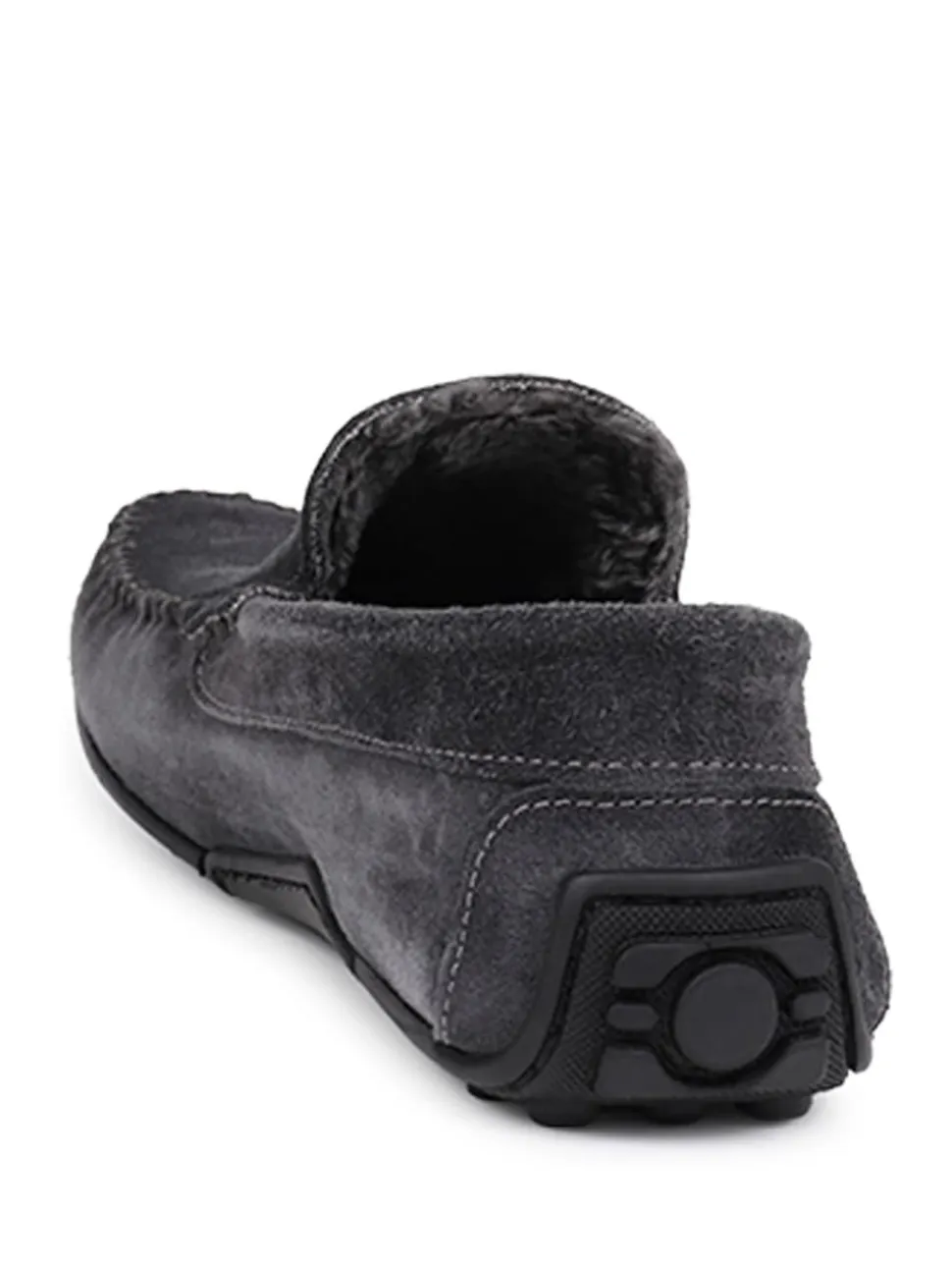 Jones Bootmaker Grey Zain Suede Slippers
