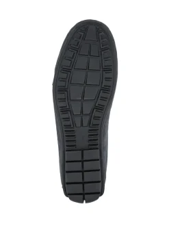 Jones Bootmaker Grey Zeke Leather Full Slippers