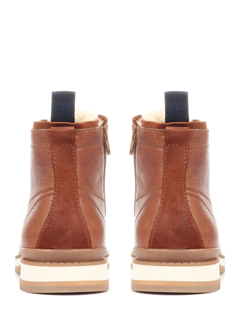 Jones Bootmaker Natural Mens Ealing Leather Ankle Boots