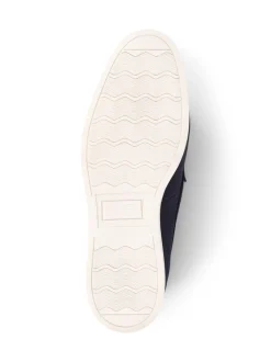 Jones Bootmaker Navy Suede Raiden Suede Loafers