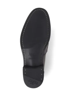 Jones Bootmaker Red Chorleywood 2 Leather Penny Loafers