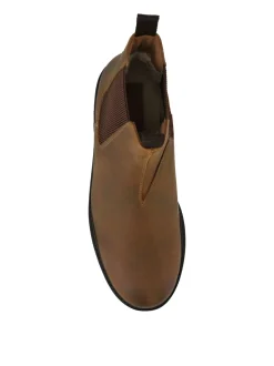 Jones Bootmaker Tan Brown Hamburg Leather Waterproof Chelsea Boots