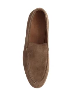 Jones Bootmaker Tan Suede Raiden Suede Loafers
