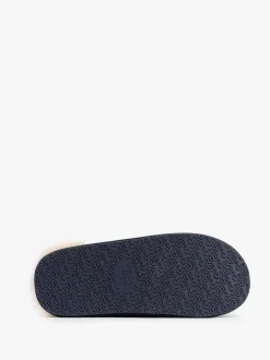 Just Sheepskin Blue Mens Jude Sheepskin Slipper