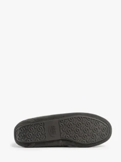 Just Sheepskin Mens Grey Quentin Sheepskin Slippers