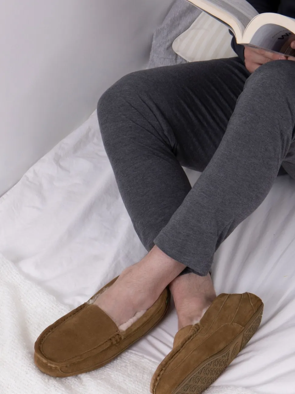 Just Sheepskin Mens Harry Sheepskin Slipper