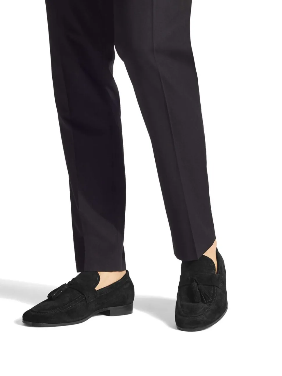 KG Kurt Geiger Black Charlie Tassle Shoes