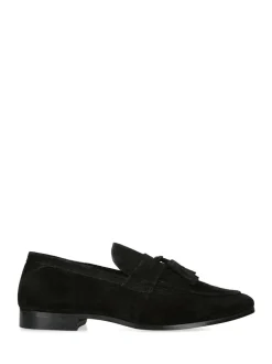 KG Kurt Geiger Black Charlie Tassle Shoes