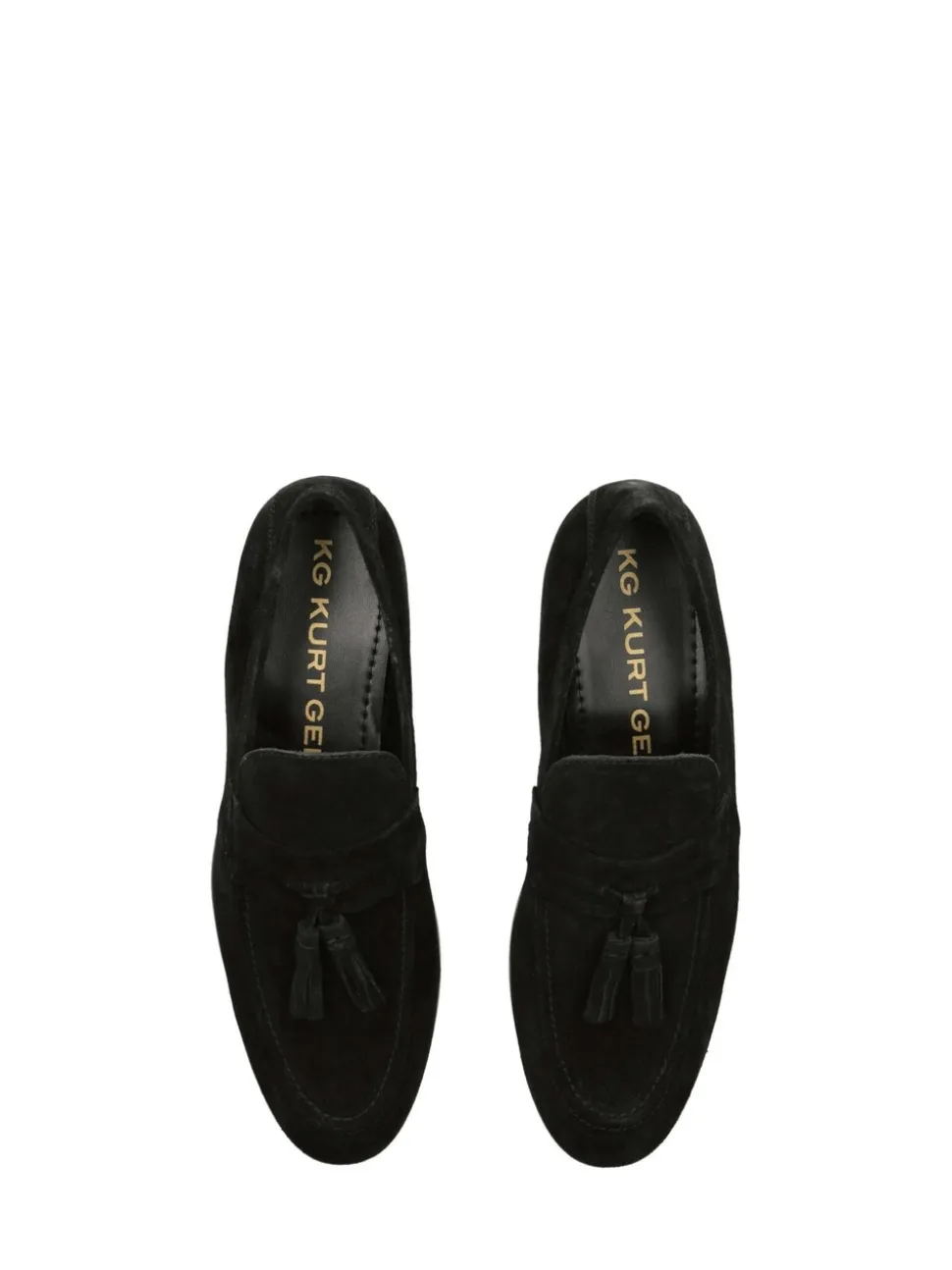 KG Kurt Geiger Black Charlie Tassle Shoes