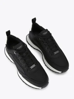 KG Kurt Geiger Black Chrome Kai Trainers