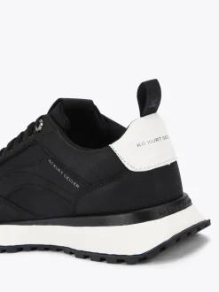 KG Kurt Geiger Black Chrome Kai Trainers