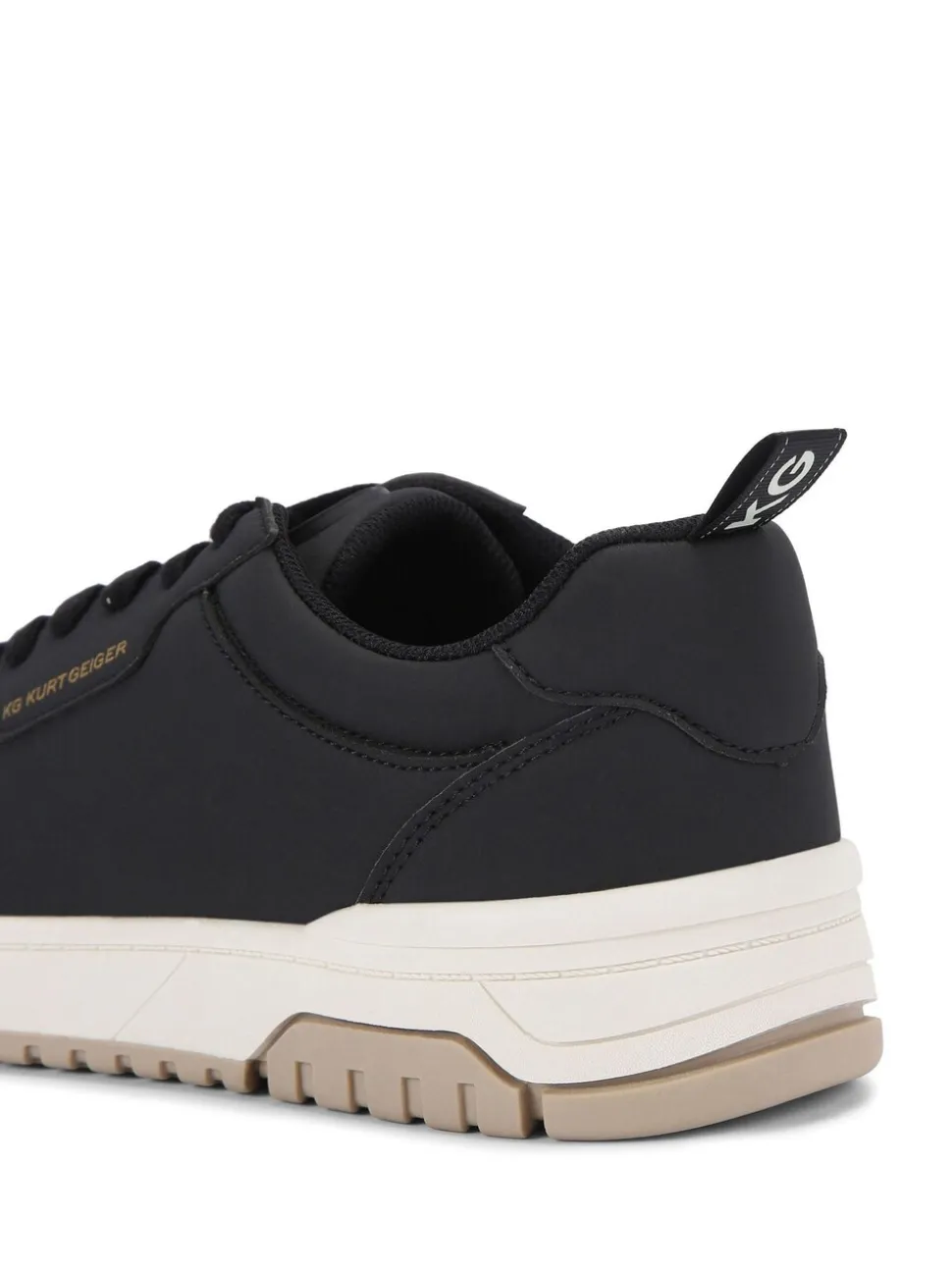 KG Kurt Geiger Black Chrome Ryder Shoes