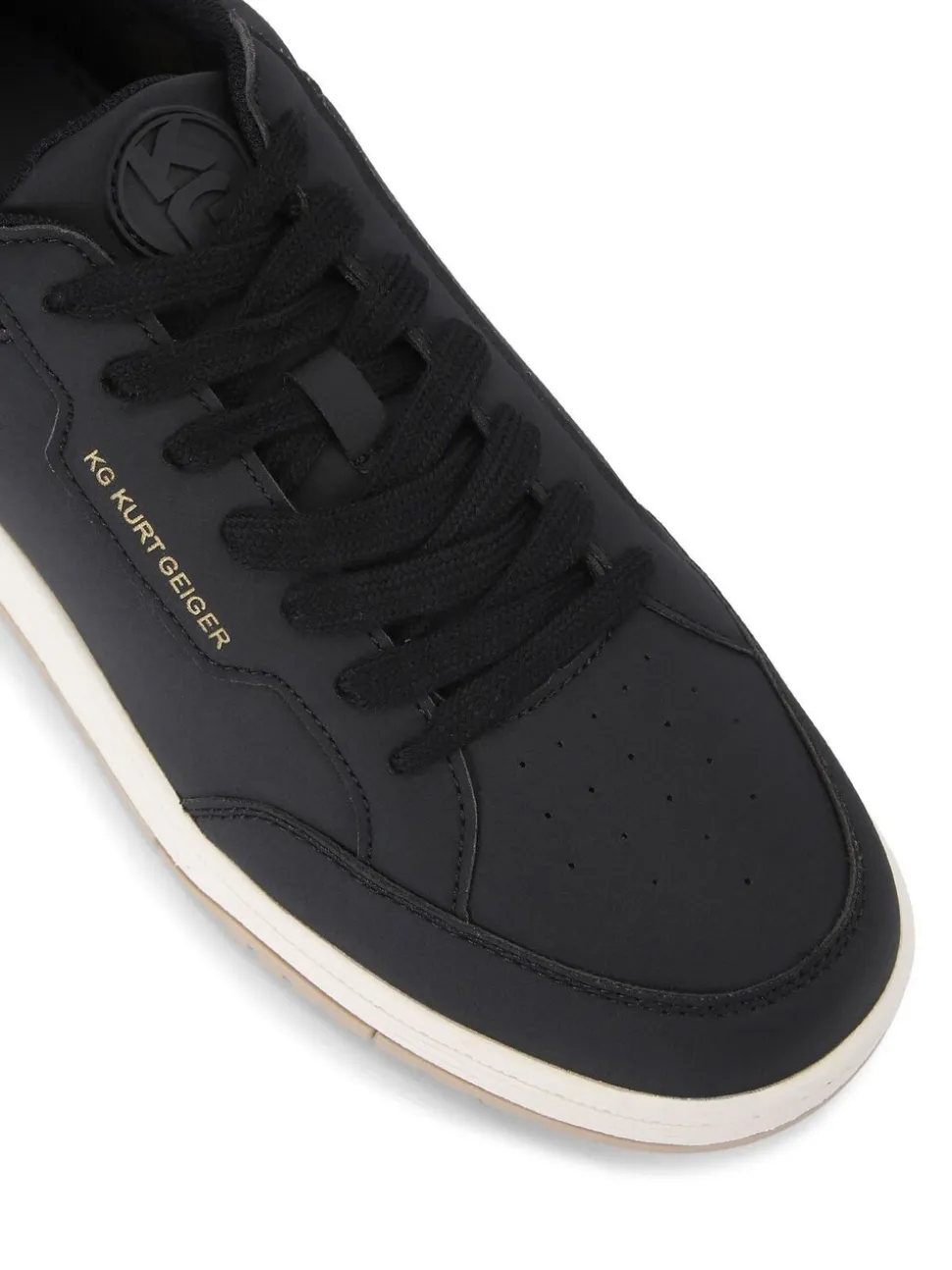 KG Kurt Geiger Black Chrome Ryder Shoes