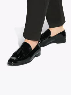 KG Kurt Geiger Black Curtis Velvet Shoes