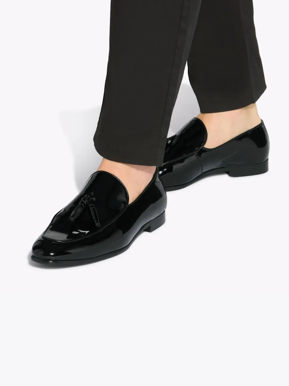 KG Kurt Geiger Black Curtis Velvet Shoes