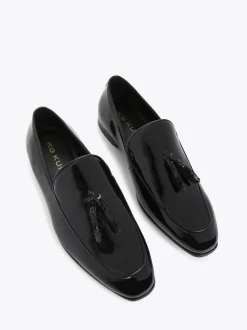KG Kurt Geiger Black Curtis Velvet Shoes