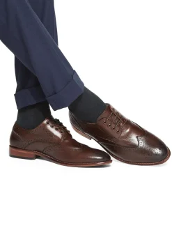 KG Kurt Geiger Brown Connor Brogue Shoes