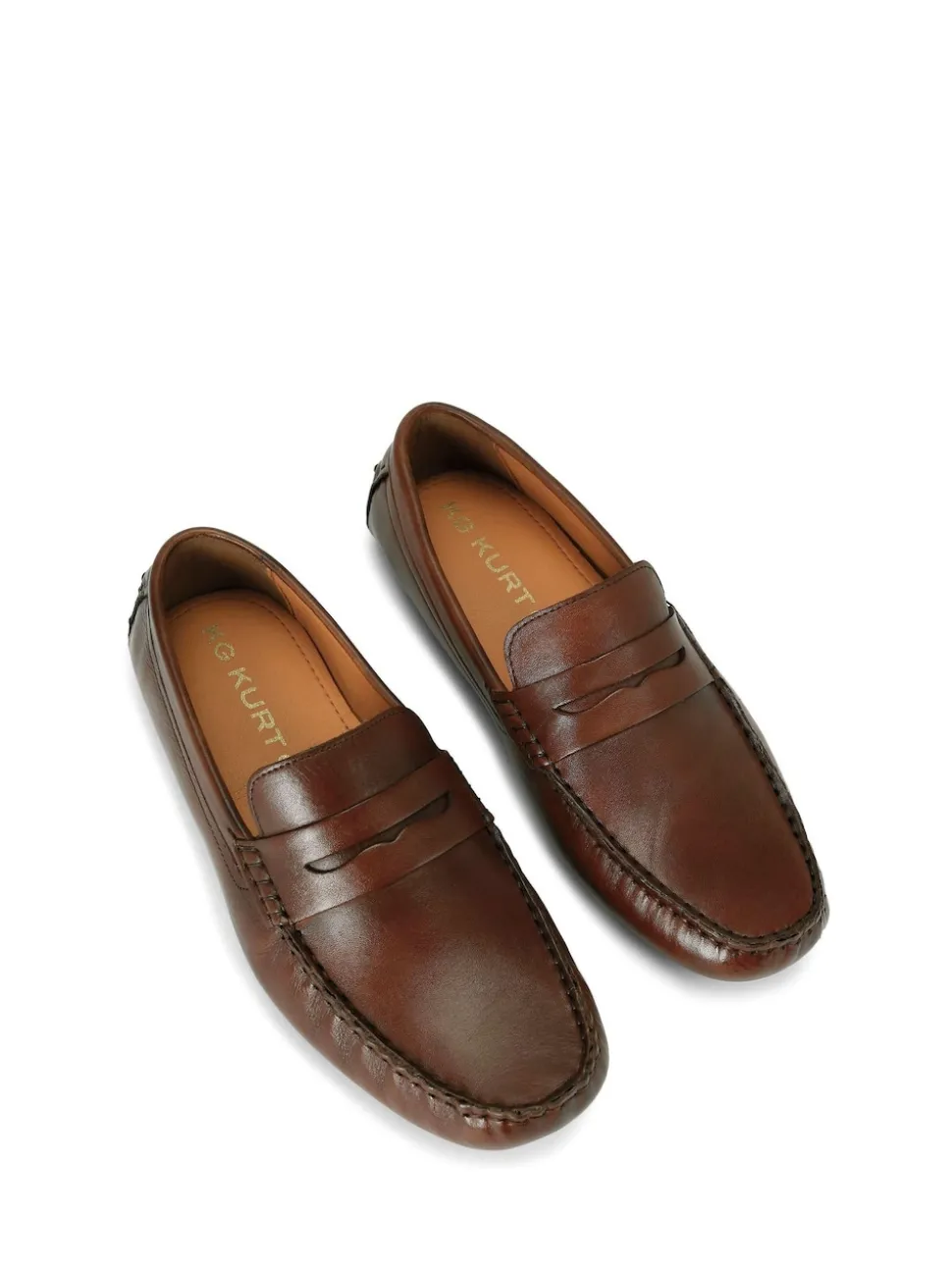 KG Kurt Geiger Tan Brown Rocky Shoes