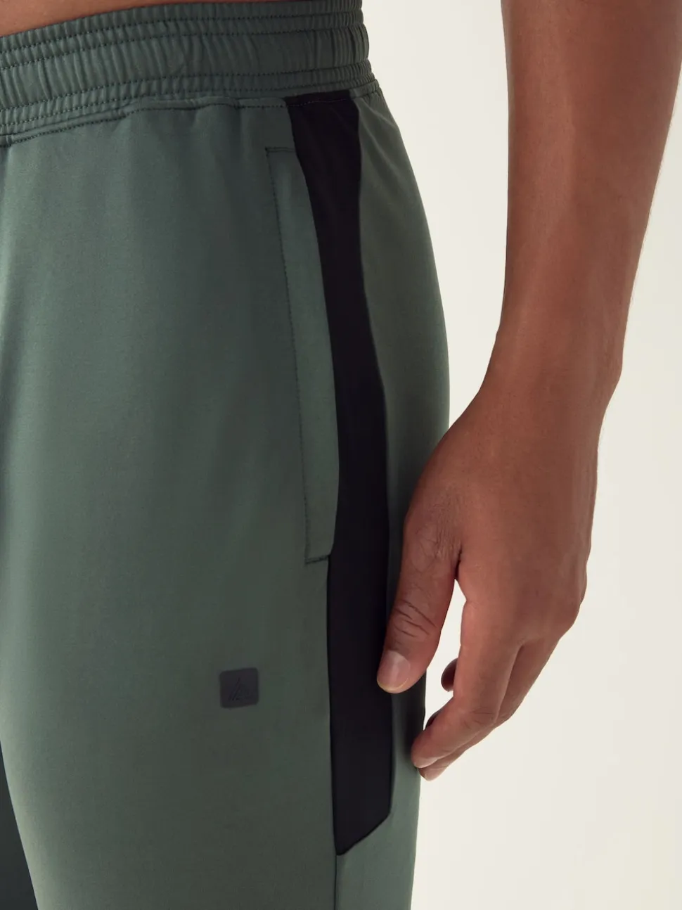 Khaki Green Active Gym Training Joggers