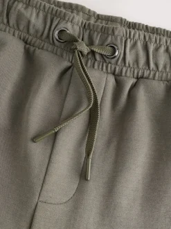 Khaki Green Signature Soft Touch Modal Slim Fit Cuffed Joggers