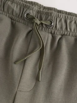 Khaki Green Signature Soft Touch Modal Slim Fit Cuffed Joggers