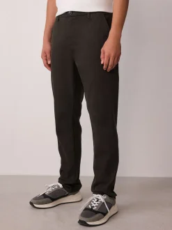 Khaki Green Slim Fit Motionflex Chino Trousers