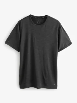 Khaki Green/Slate Grey/Black Short Sleeve Tee Active Gym Mesh Vests 3 Pack