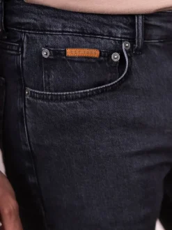 Lakeland Clothing Slim Straight Black Jeans