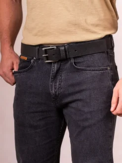 Lakeland Leather Black Braithwaite Belt