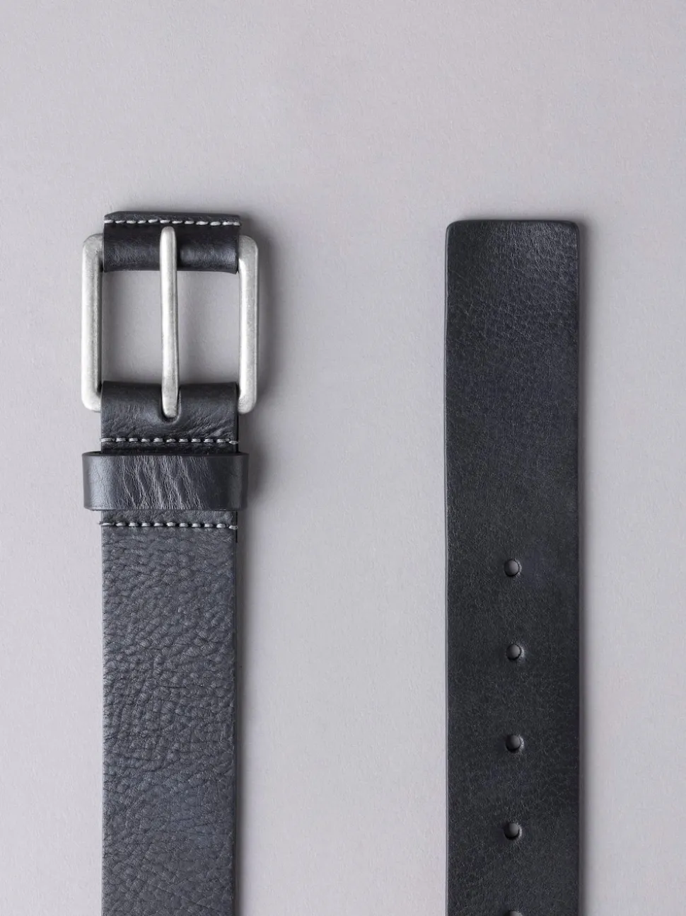 Lakeland Leather Black Braithwaite Belt
